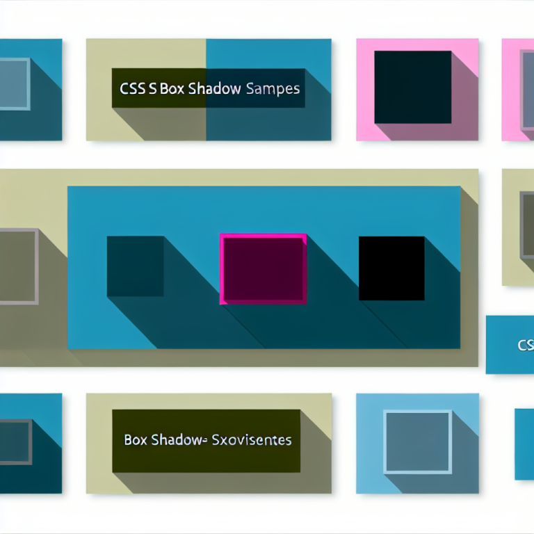 박스 섀도우 CSS 활용 가이드(Box Shadow CSS Utilization Guide)